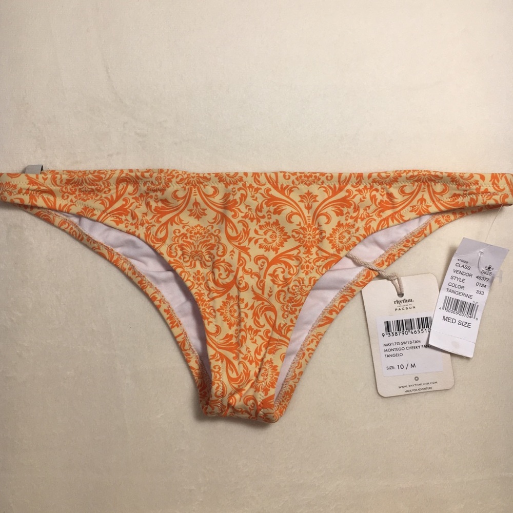 NWT Rhythm Women’s Cheeky Pant Bikini Bottom